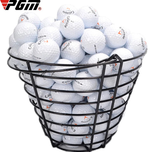 30 pcs  3 Layer Golf Balls with Mark Metal Storage Basket