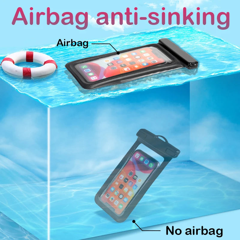 Floating Airbag Waterproof Swim Bag