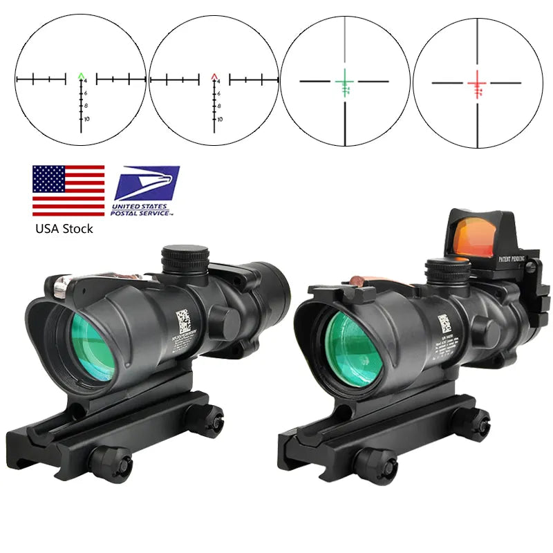 Red Dot Tactical Optical Scope