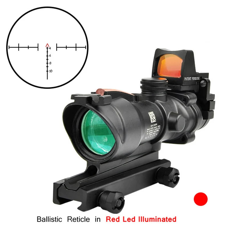 Red Dot Tactical Optical Scope