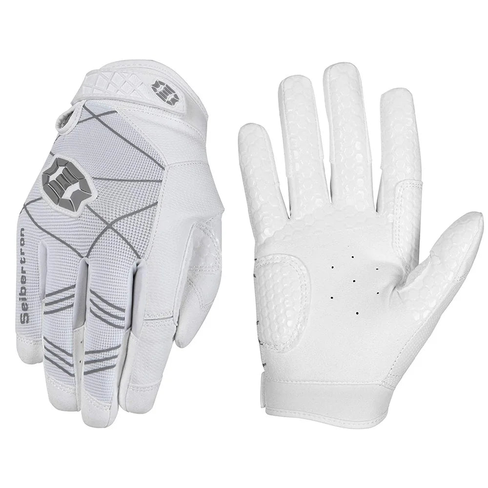 Baseball/Softball Batting Gloves Super Grip Finger Fit  1 pair