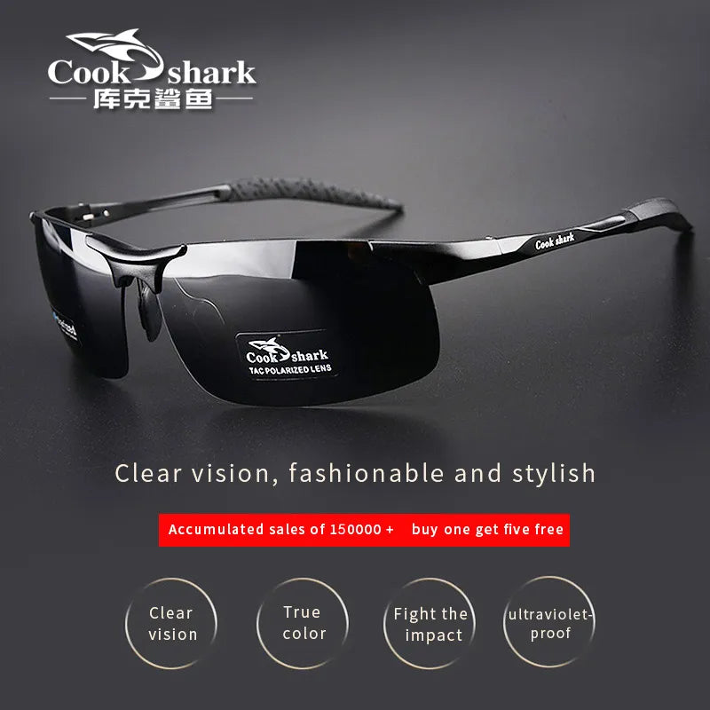 aluminum magnesium sunglasses HD polarized