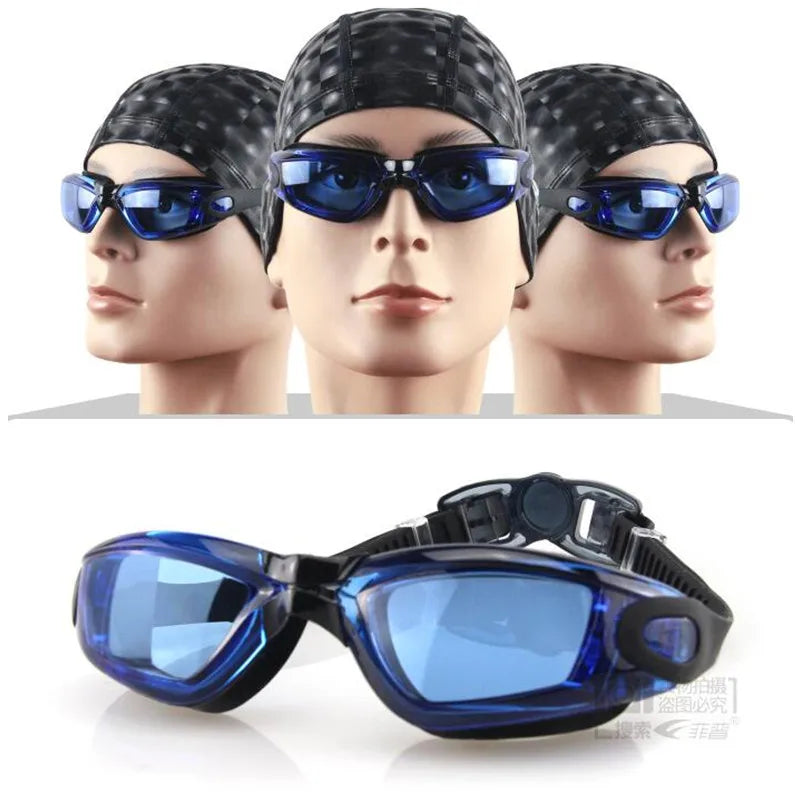 Summer Women Men Swimming Goggles Anti Fog