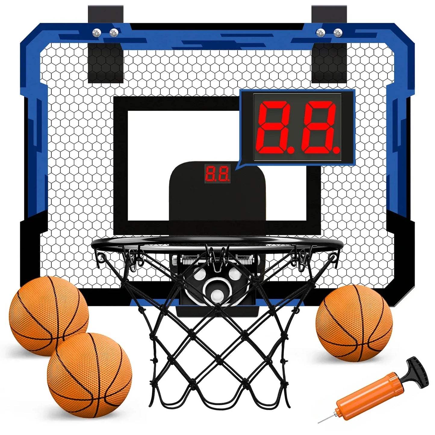 Wall-mounted Indoor Trainingl  Mini Basketball Hoop Set