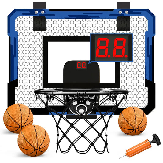 Wall-mounted Indoor Trainingl  Mini Basketball Hoop Set