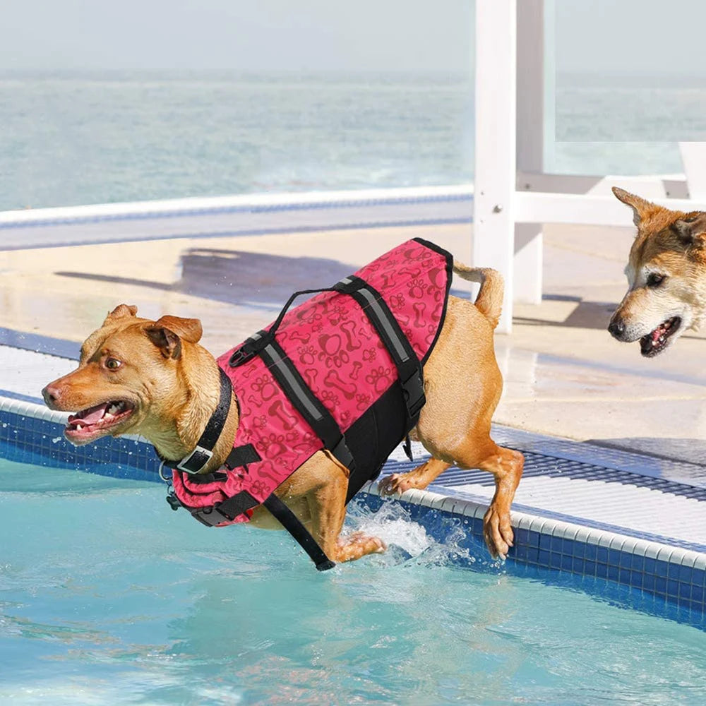 Dog Life Vest High Buoyancy Small Medium Large Dog