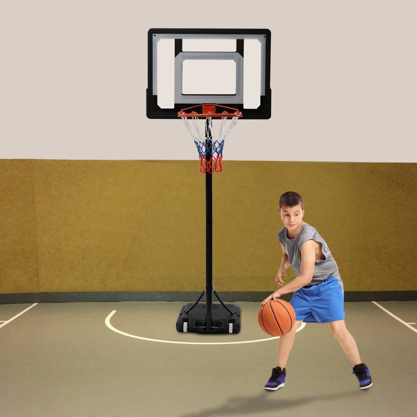 Adjustable Basketball Hoop, Basketball System,   Basketball Training