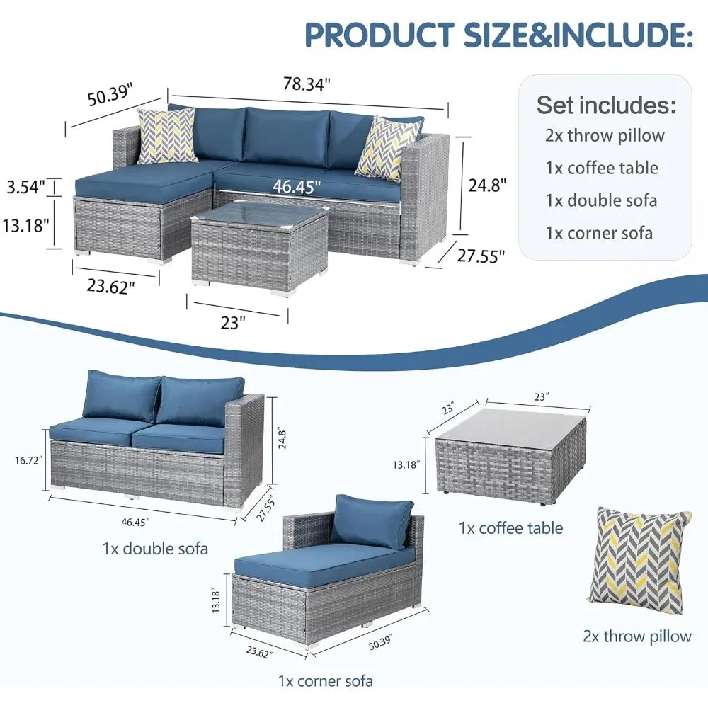 Camping Table  Garden Furniture  Patio Set