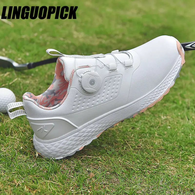 Golf Shoes Men Waterproof Breathable Sneakers