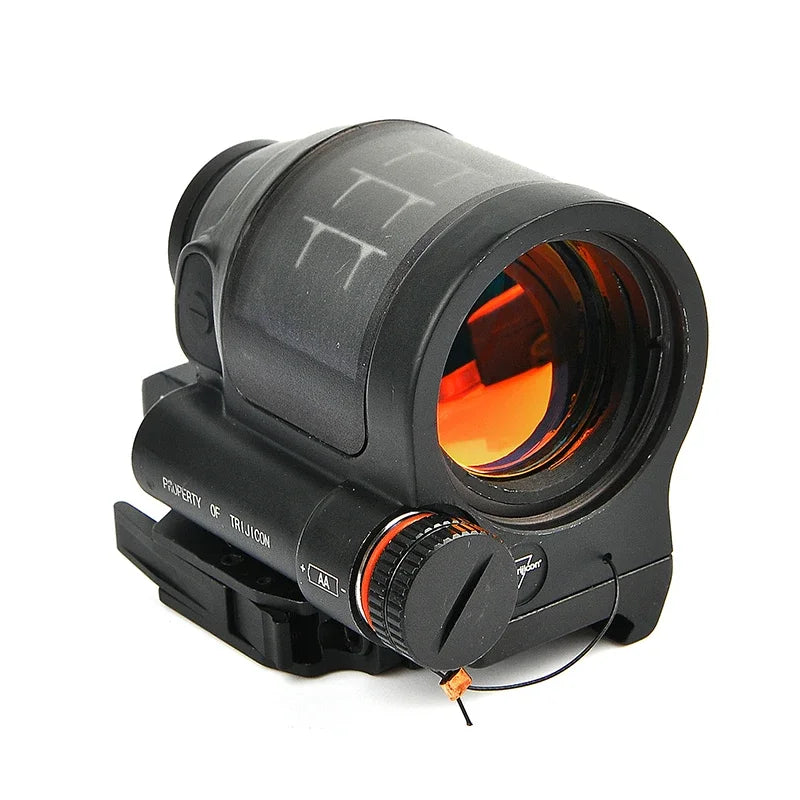 Hunting Reflex Sight Solar Power Red Dot Rifle Scope