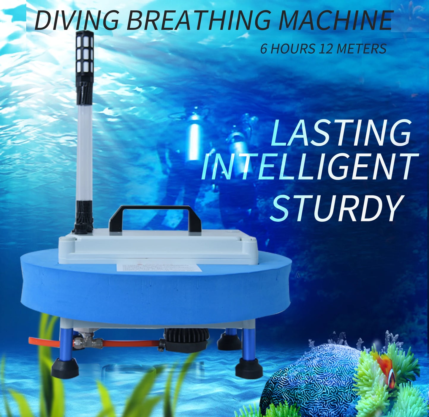 Diving Oxygen Breathing Machine 4 Hour 12 Meters