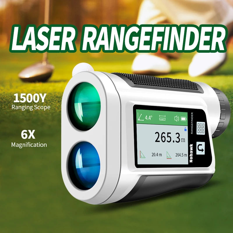 Golf Laser Rangefinder  Flag-Lock Slope Distance Meter