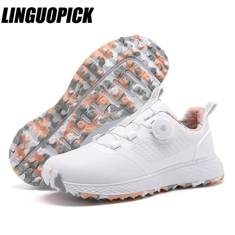 Golf Shoes Men Waterproof Breathable Sneakers