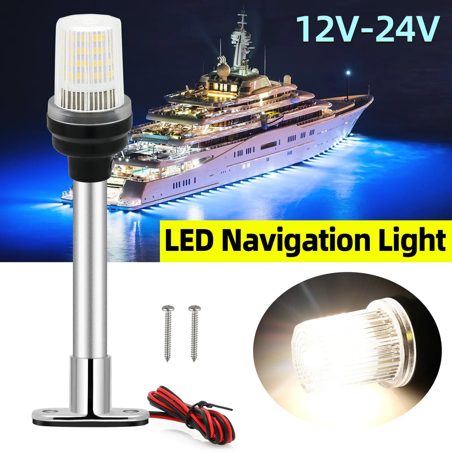 Waterproof Navigation Light Boat LED Light Signal Light