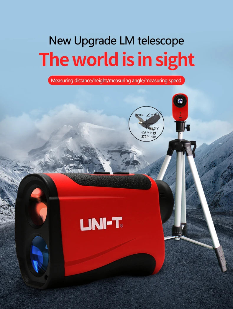 Laser Rangefinder  Accurate Measurement 7X Optical Zoom