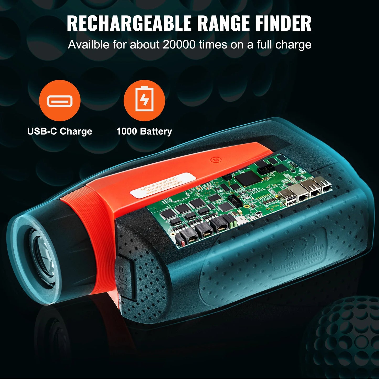 1300 Yards Golfing Range Finder