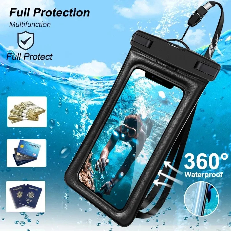 Floating Airbag Waterproof Swim Bag