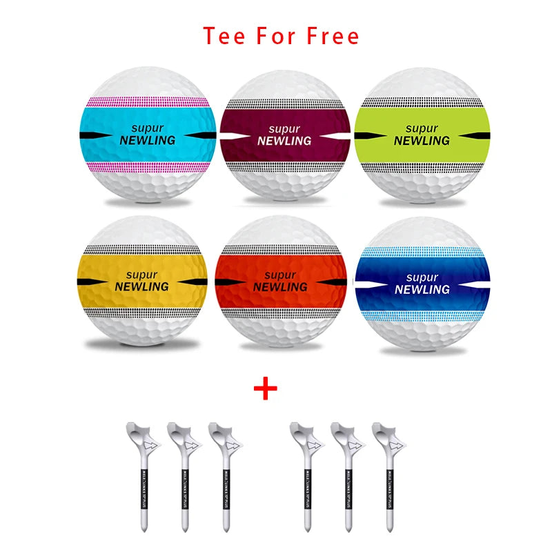 Golf Balls Supplies New Swing Trainer Balls Bulk Putting Practice For Professional Competition Putter Ball