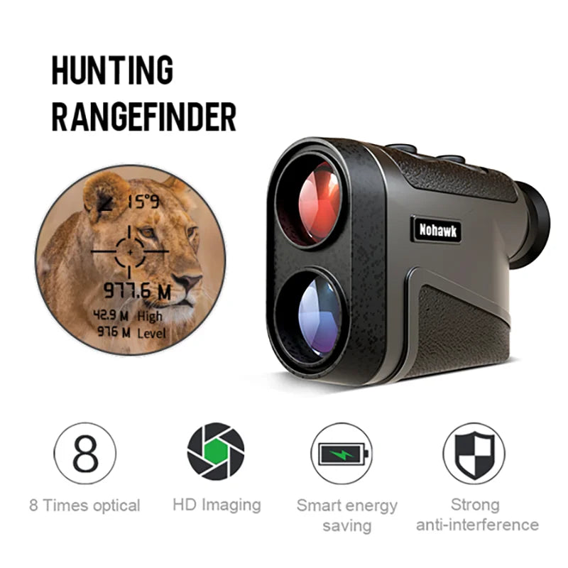 Golf Laser Rangefinder  Flag-Lock Slope Distance Meter