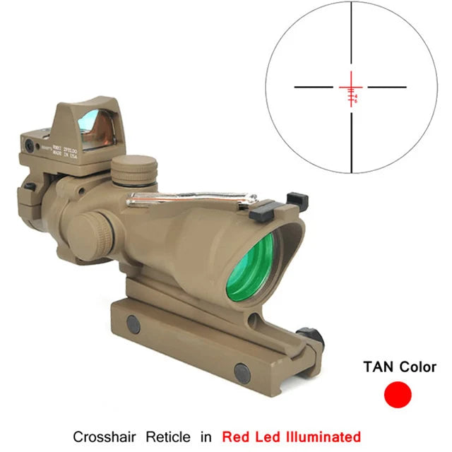 Red Dot Tactical Optical Scope