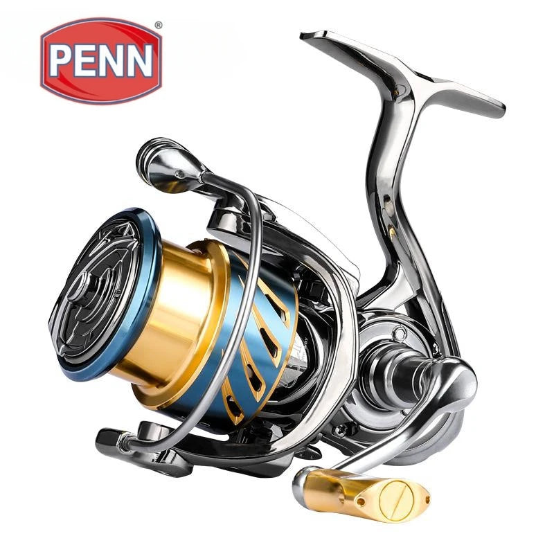 PENN Powerful Fishing Reel with 9+1 Sealed Bearings and 18KG Max Drag - Smooth and Precise 5.5:1 Gear Ratio