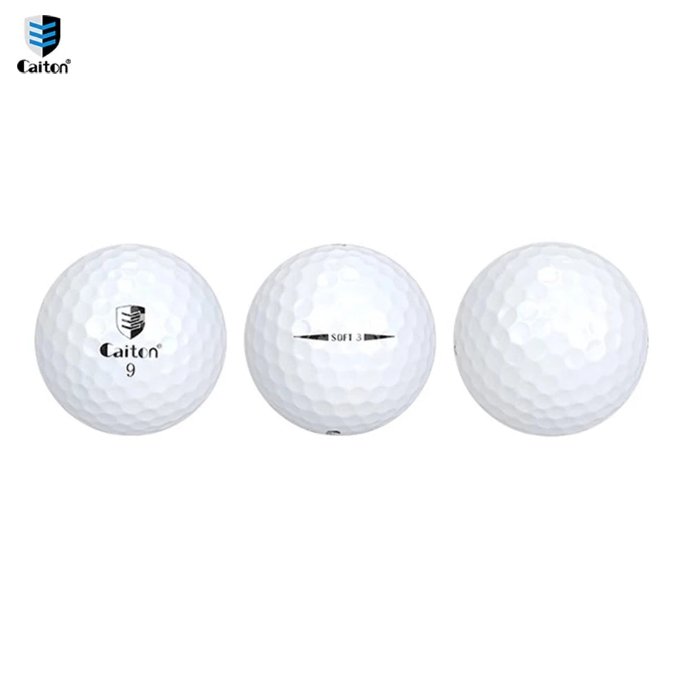 Caiton 12pcs Crystal Golf Balls - 2/3/4/5-Layer and Low Resist - Soft and Stable for All Golfers - USGA R&A Cert