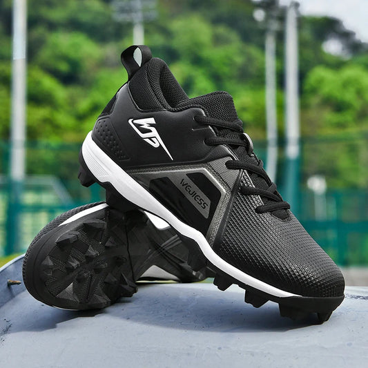 Professional Baseball Shoes Men American Football Shoes Anti Slip Fast Soccer Sneakers Fashion Artfificial Grass Rugby Cleats