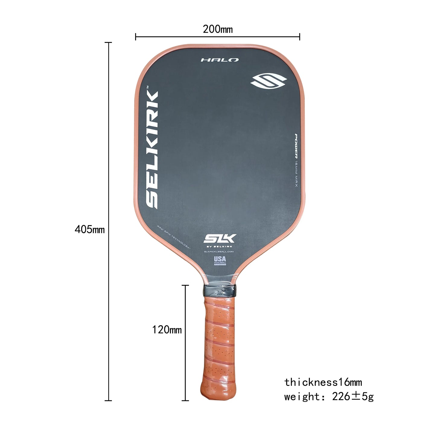 Pickleball Paddle - Carbon Fiber  Increased Power