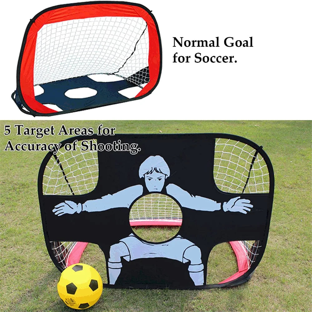 Folding Soccer Goal Portable Training  Target Net