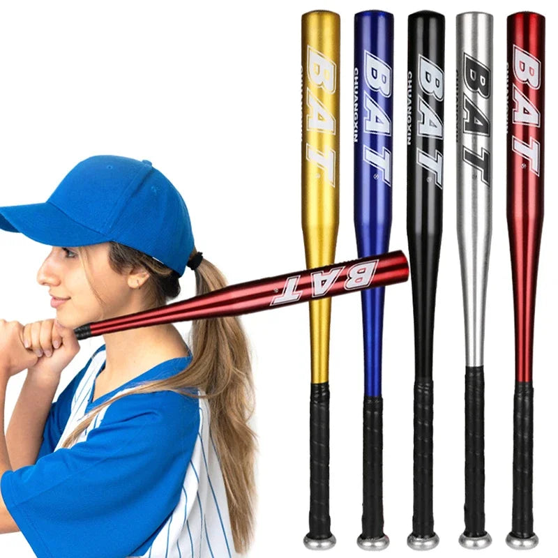 Baseball Bat Aluminum Alloy Thickened Softball Bat Outdoor Sports Home Self-Defense Professional Baseball Bat High Hardness