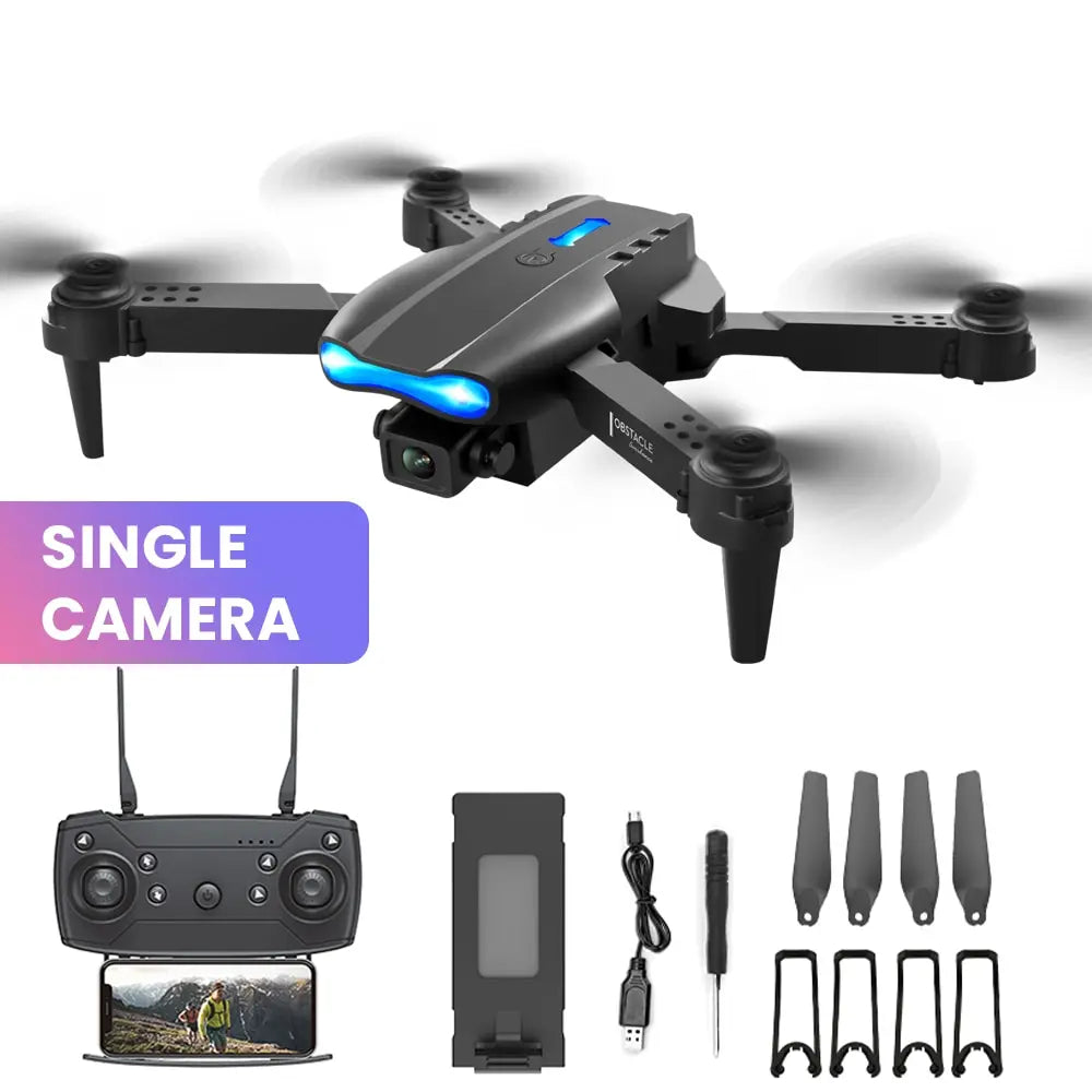 HD 4k Drone Camera High Hold Mode Mini RC WIFI Aerial Photography