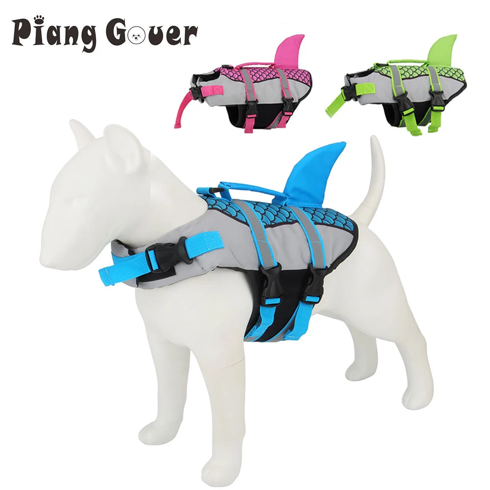 Pet Life Jacket Vest Harness Pet Swimming