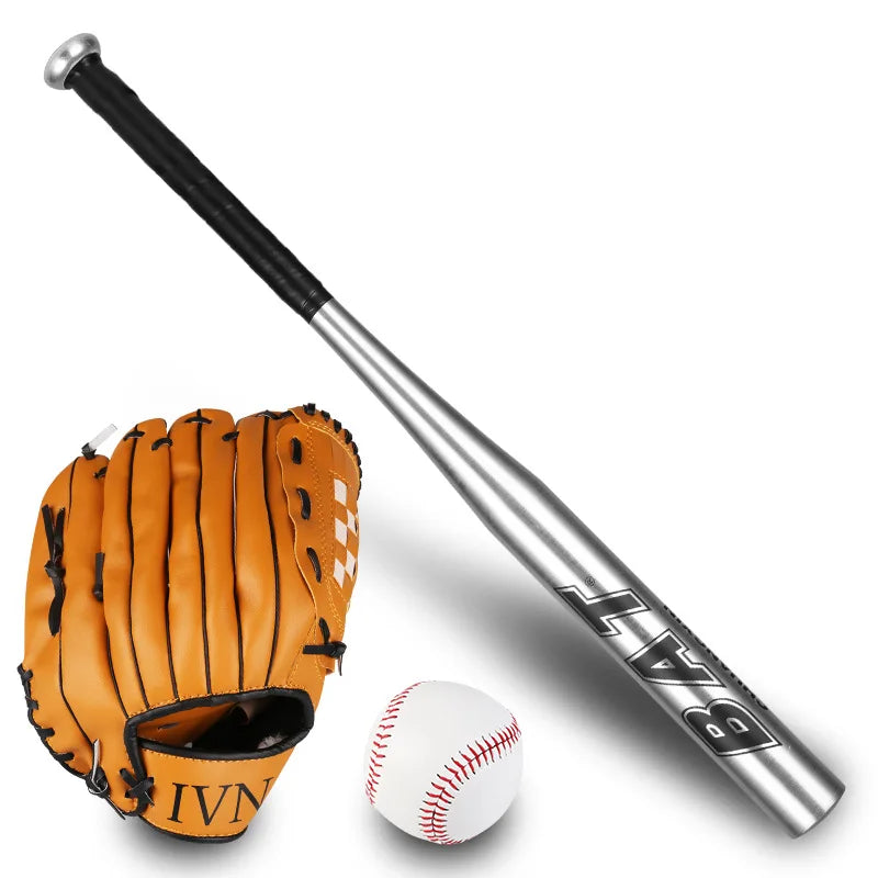 Children and Teenagers All Aluminum Alloy Baseball Bat Baseball Gloves Baseball Three in One Set Bag