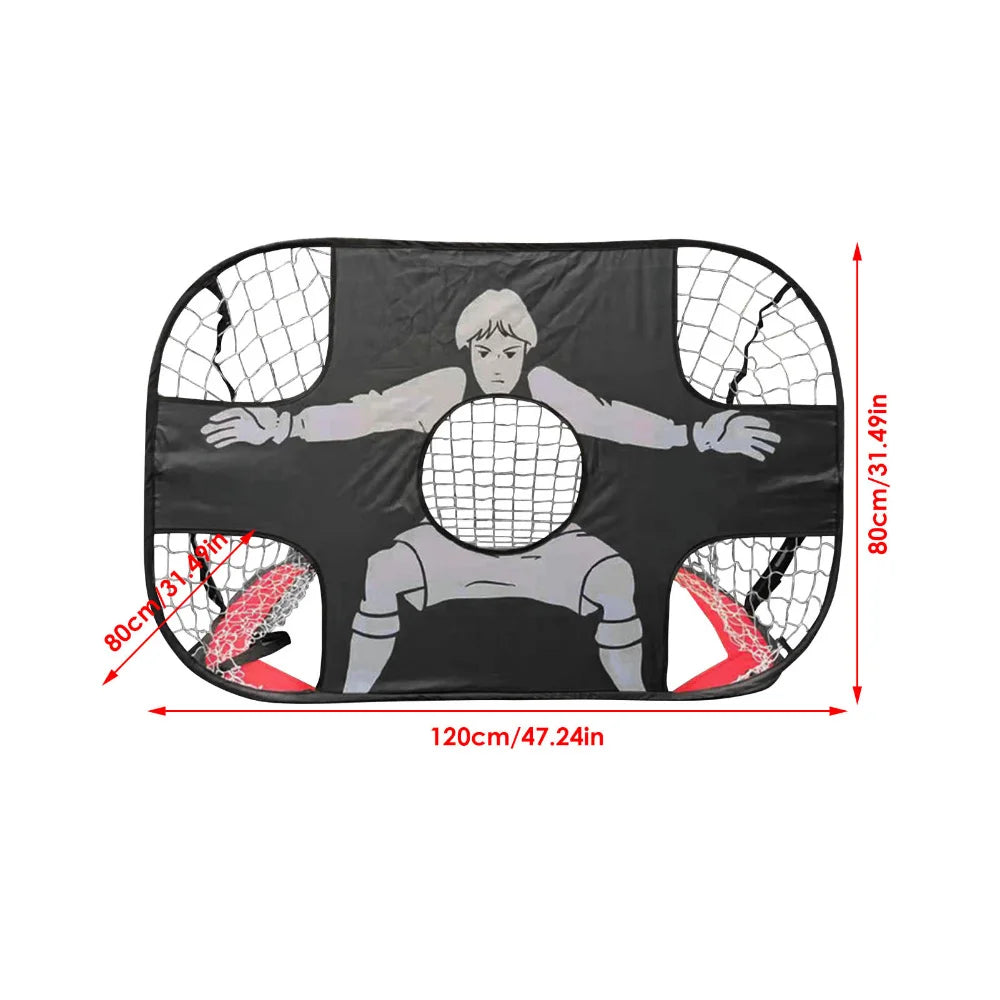 Folding Soccer Goal Portable Training  Target Net