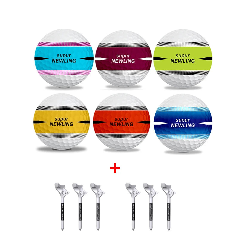 Golf Balls Supplies New Swing Trainer Balls Bulk Putting Practice For Professional Competition Putter Ball