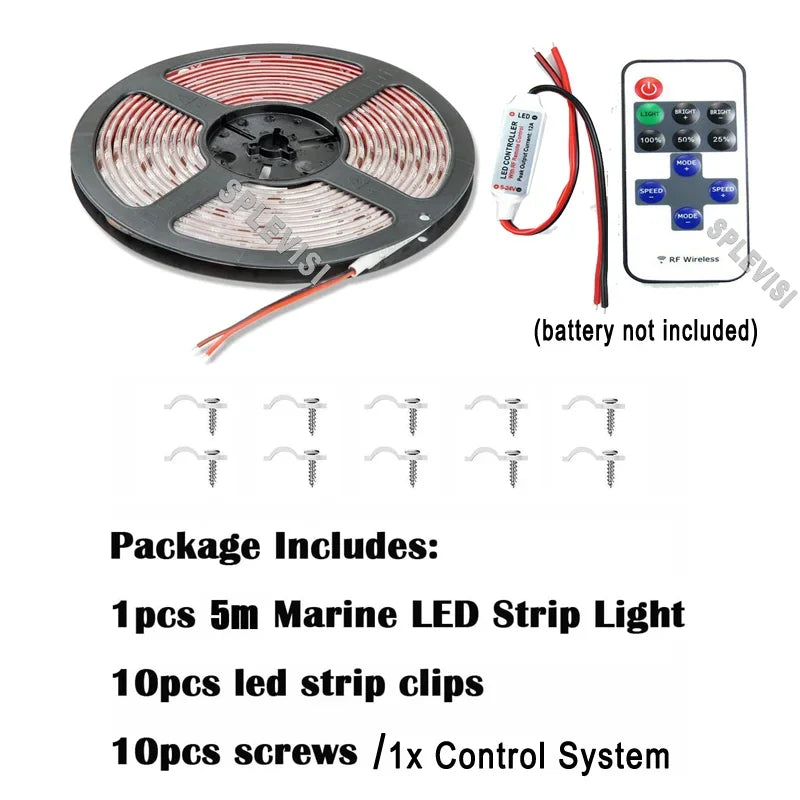 LED Strip Kit Accent Lighting Waterproof