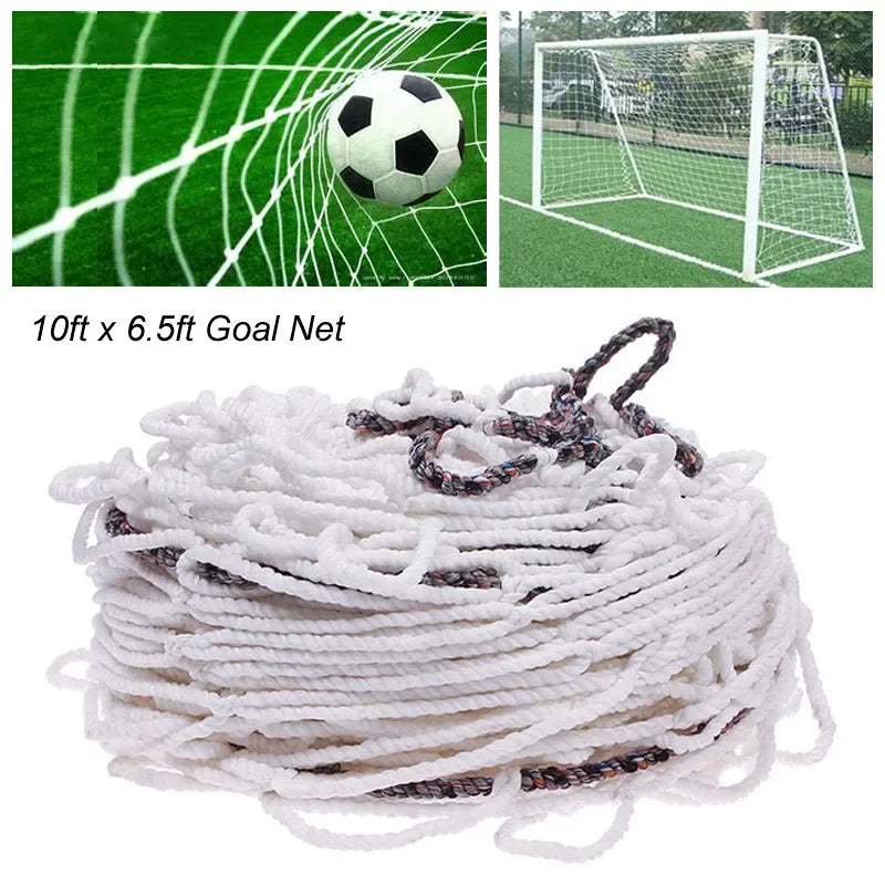 10 x 6.5 ft Full Size  Soccer Goal Post Net  Training Junior