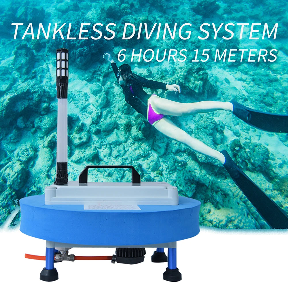 Diving Oxygen Breathing Machine 4 Hour 12 Meters