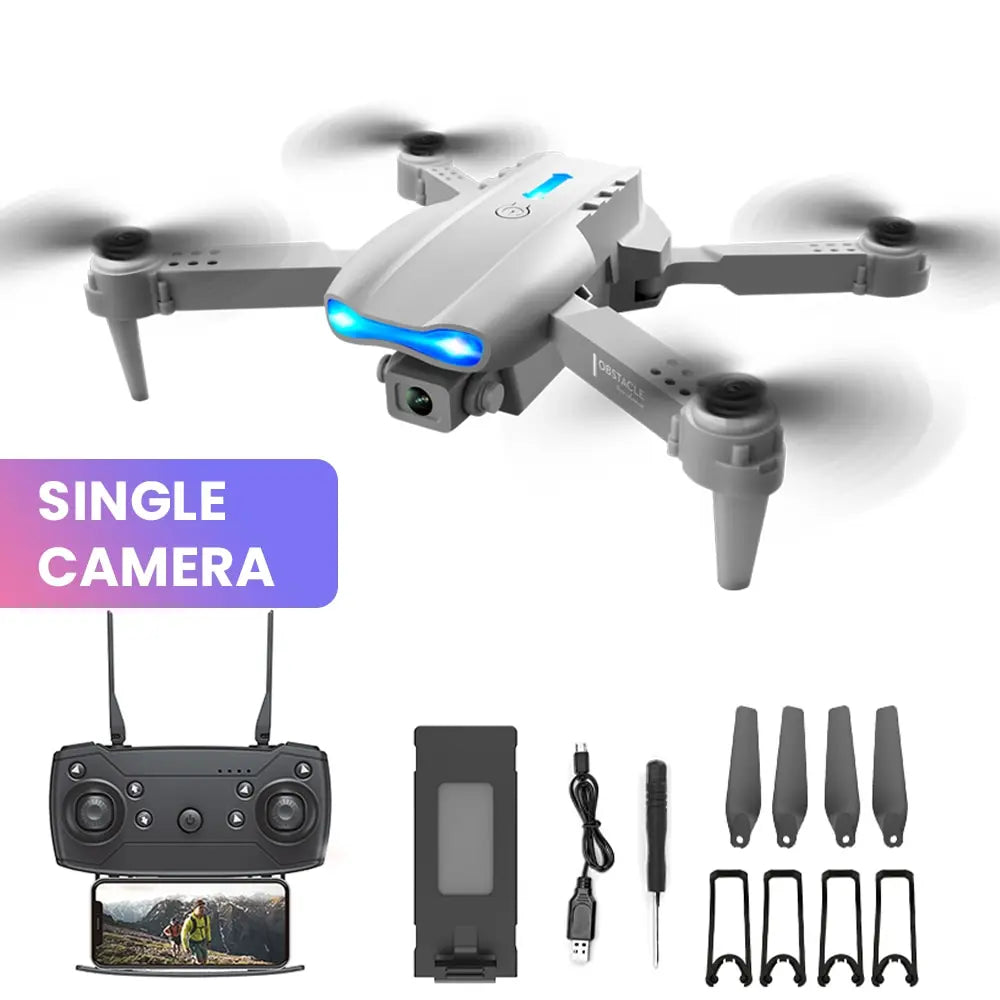 HD 4k Drone Camera High Hold Mode Mini RC WIFI Aerial Photography