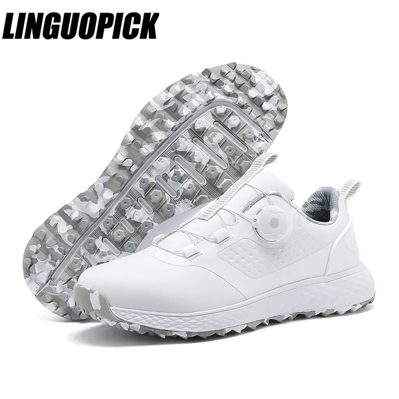 Golf Shoes Men Waterproof Breathable Sneakers