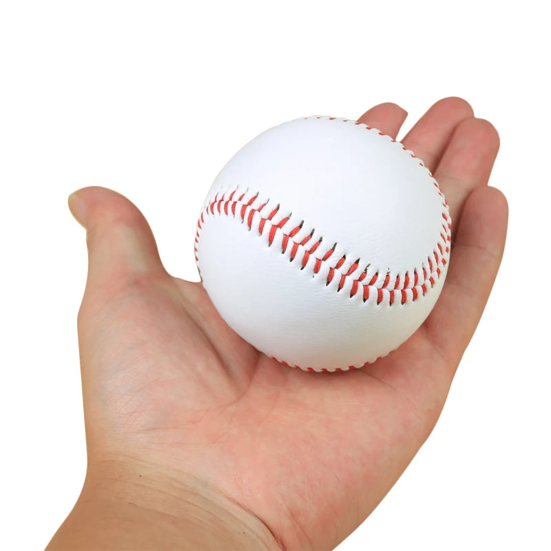 12 Pcs Nine inches Baseball Softball Hardball Training Balls Handmade Baseballs Hard&Soft Baseball Outdoor Practice Team Game