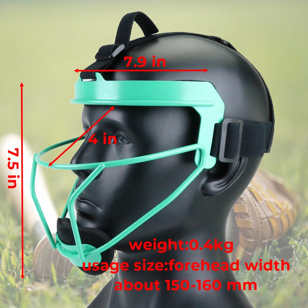 Softball Face Mask Softball Face Guard Softball Protective Gear Defensive Masks in Gear Equipment