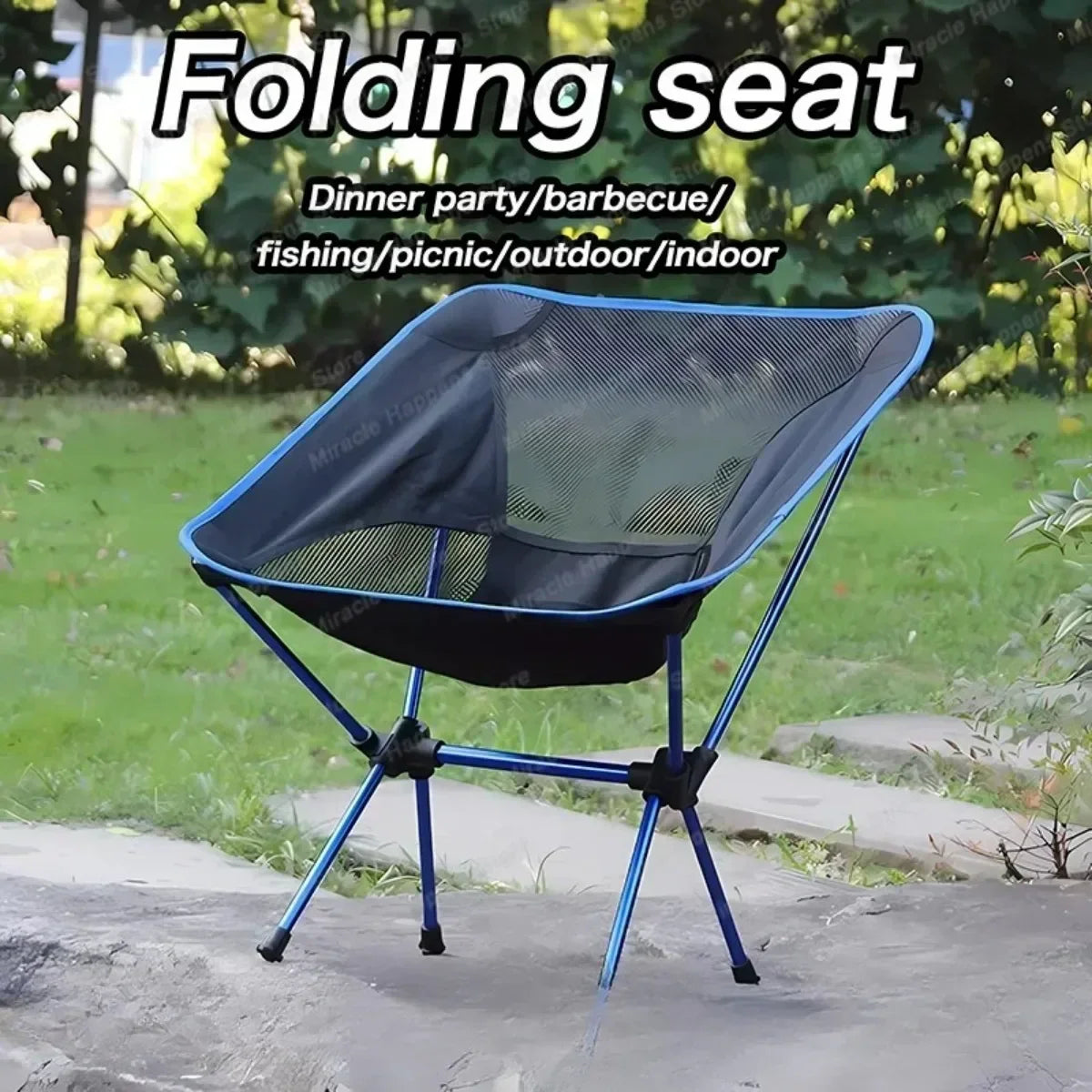 Detachable Portable Folding Chair Outdoor Camping Ultralight