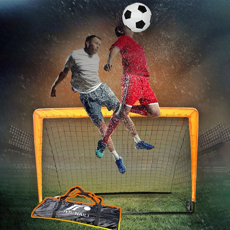 Soccer Goal Folding  Goalpost Outdoor Mini Training  With Carry Bag