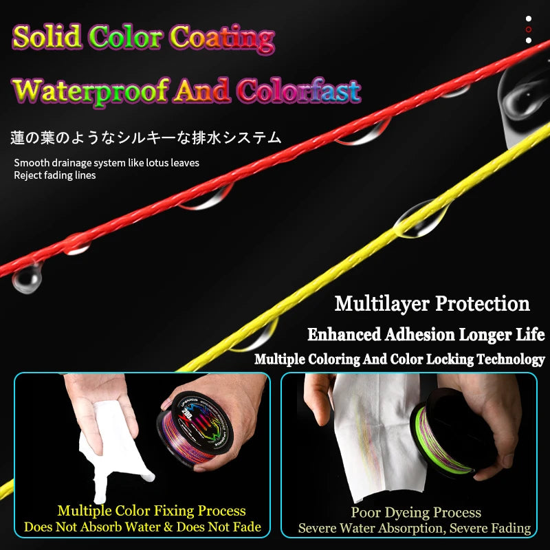 Multicolored  Saltwater Fishing Line