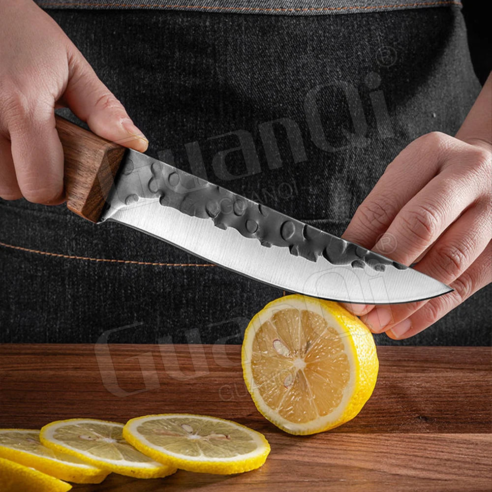 Forged Boning Knife Fishing Hunting Stainless Steel Handmade