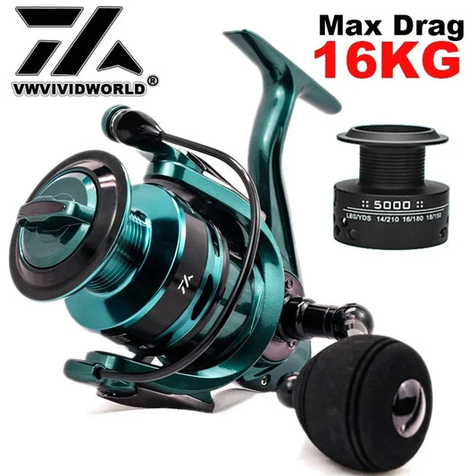 High Quality,Double Spool ,High Speed,Spinning Reel