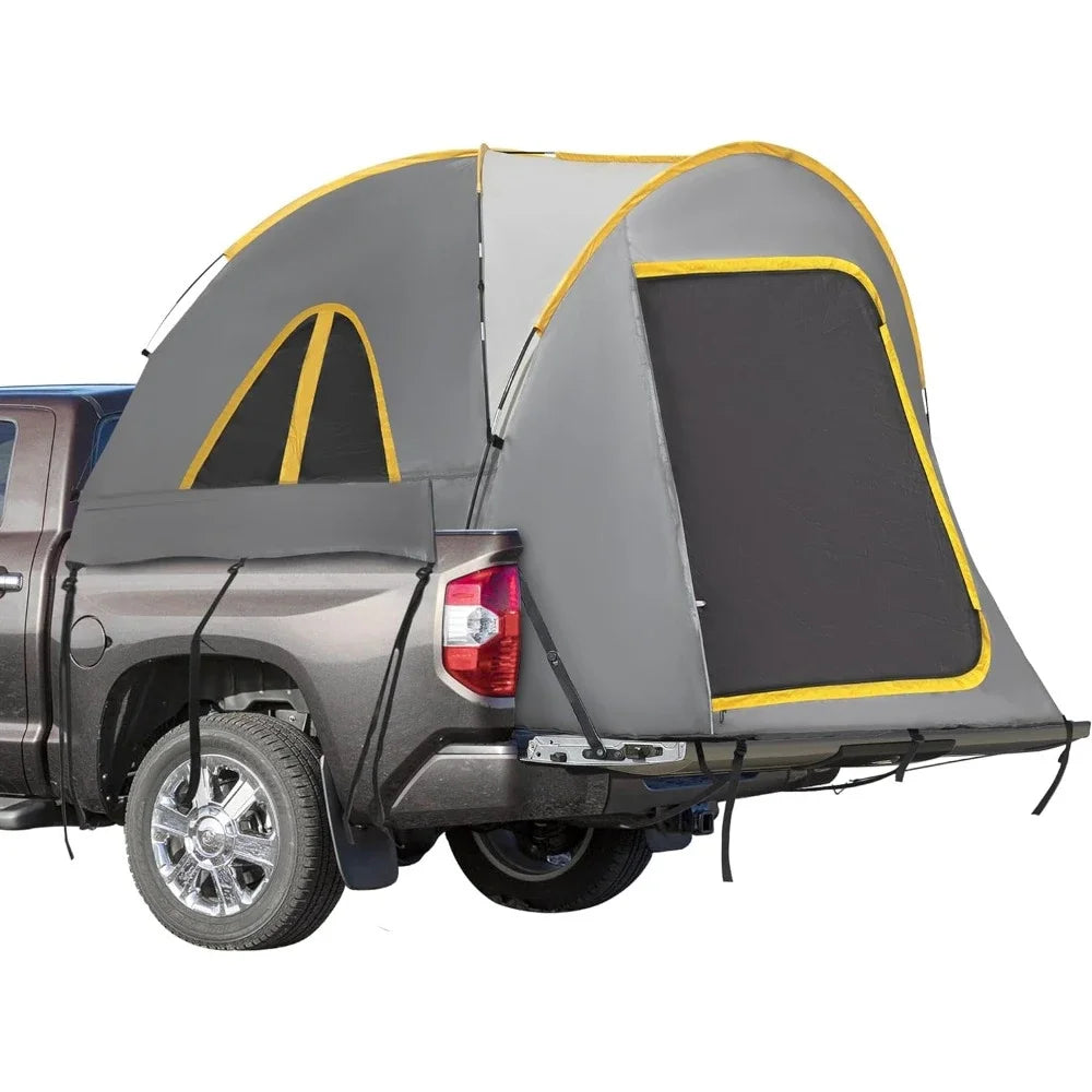 Pickup Truck Tent, Waterproof  Double Layer for 5.5-6.5 FT Truck Bed