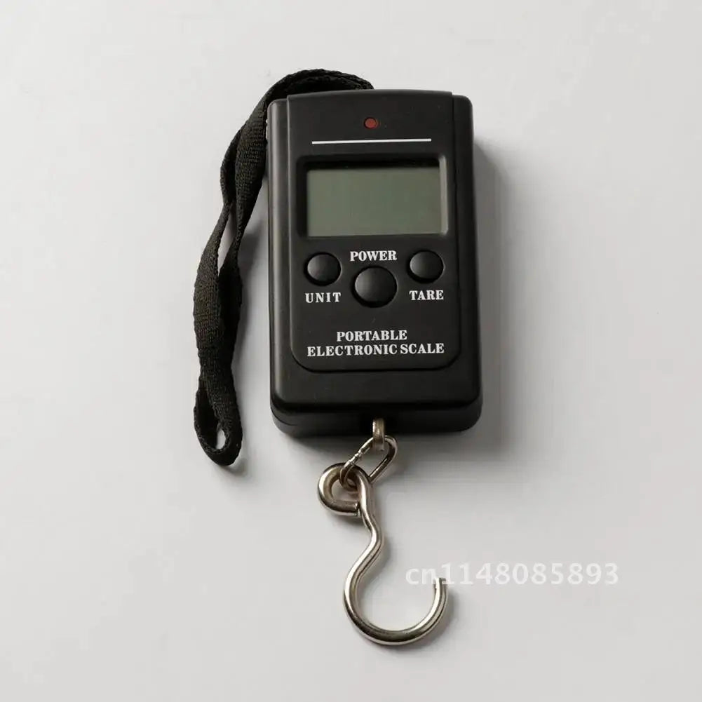 Electronic Hanging Fishing Weight Scale with Hook LCD Display