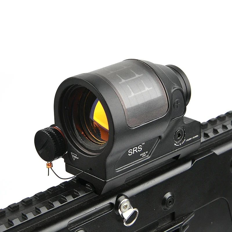 Hunting Reflex Sight Solar Power Red Dot Rifle Scope